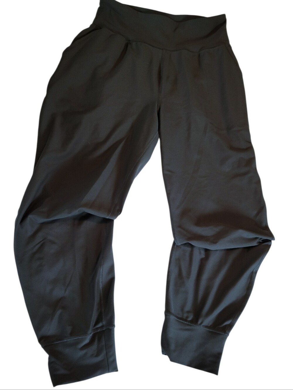 Old Navy Powersoft High Rise Jogger Dark Green Go-Dry Active Size Large